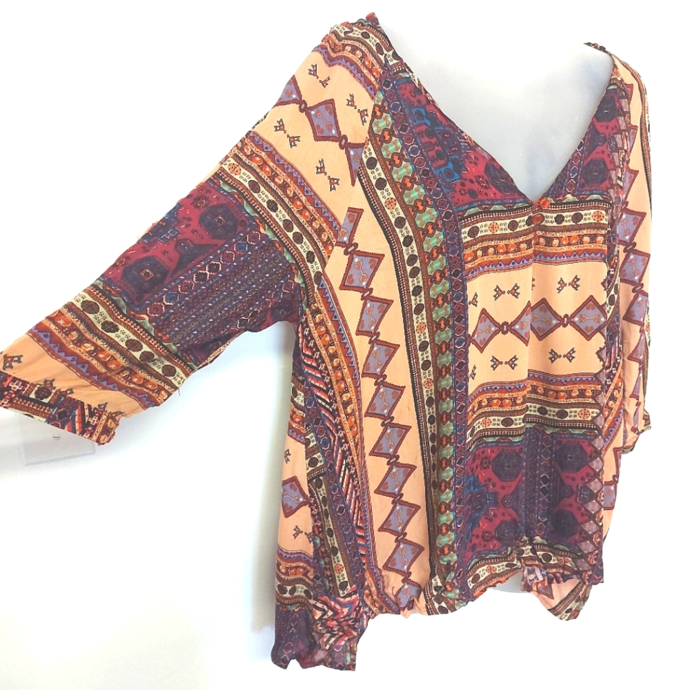 Free Add-on Jaase Boho Tunic, Size L